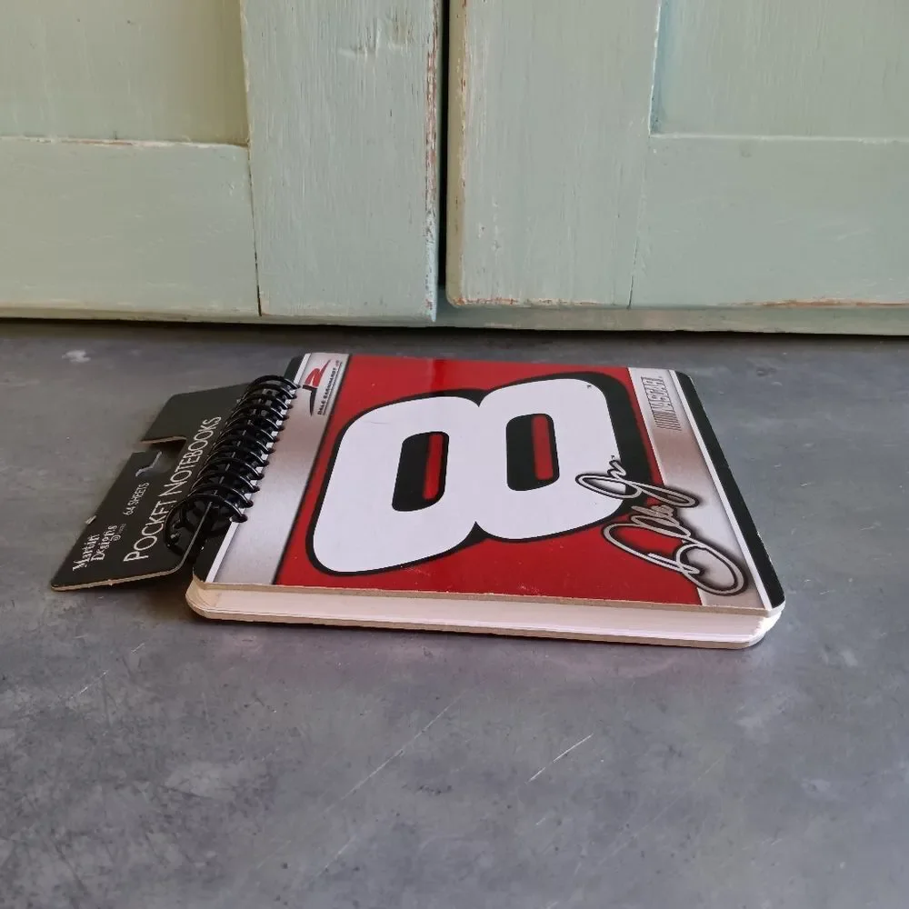 Martin Designs Limited 64 Sheet Nascar Dale Earnhardt Jr #8 Pocket Notebook